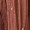 Dusty Pink Tissue Anarkali Suit with Hand Embroidery